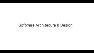 Difference Between Software Architecture & Design