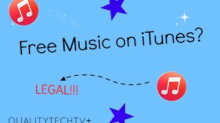 FREE: How to Get Free Music on iTunes (LEGAL)