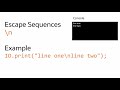 How to Use Escape Characters in Java (\n, \t, \
