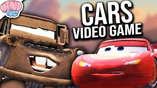 Cars the video game but Mater is terrifying