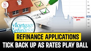 Refinance Applications Tick Back Up as Rates Play Ball