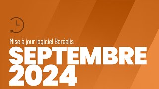 Nouvelle version du produit Boréalis — Septembre 2024