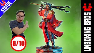 Final Fantasy X : Auron Statue Unboxing \u0026 Review