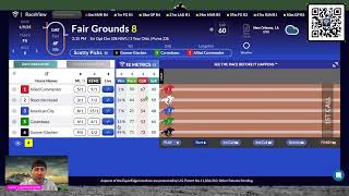 @EquinEdge Analysis: @fairgroundsnola Picks 1/9/2025