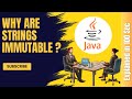 Why are Strings immutable in Java? | Java Interview