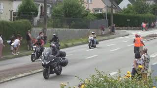 Malestroit. En direct : l'arrivée de la balade des motards