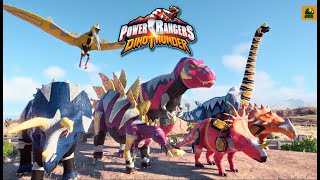 Power Rangers Dino Thunder Zords: Rampage, Battles and Skin Showcase
