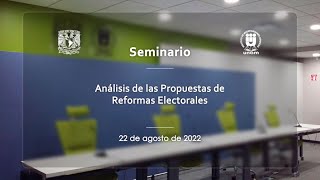 Inauguración (Seminario. Análisis de las Propuestas...)  / ¿#Reformas sin #Consensos?, IIJ-UNAM  1/9