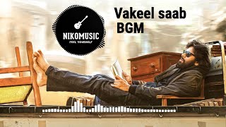 Vakeel Saab Pawan Kalyan Entry BGM | Vakeel Saab HD | Thaman BGMs | NIKOMUSIC