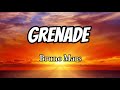 Bruno Mars - Grenade (Lyrics)