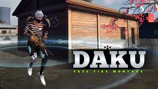 Daku Free Fire Montage || free fire song montage | free fire status | ff status |