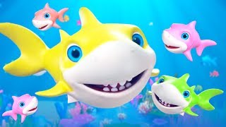 Baby Shark Song + More Nursery Rhymes & Music for Kids | Little Treehouse