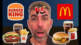 Burger King vs McDonald's - Blind Guy Taste Test