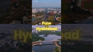 Pune, Maharashtra🇮🇳 vs Hyderabad, telangana🇮🇳 City Skyscrapers | IT Cities of India #pune #hyderabad