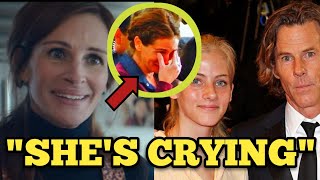Julia Roberts Cries After Daughter Hazel Disowns Her | Spotted Kissing Ex-Husband in Public
