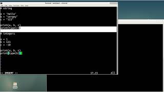 Python tutorial 1: basic data types: strings, numbers, booleans