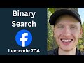 Binary Search - Leetcode 704 - Binary Search (Python)