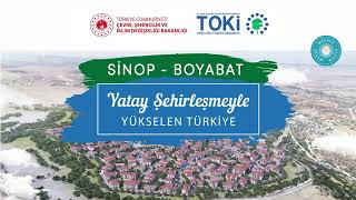 ''Yatay Mimariyle Yükselen Türkiye” kapsamında Sinop Boyabat kurası başlıyor.