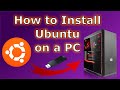 How to install Ubuntu on a PC