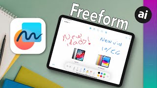 Hands on with Freeform App in iPadOS 16.2, iOS 16.2, \u0026 macOS 13.1!