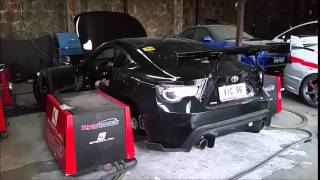 Kraftwerks C38 Rotrex Supercharged Toyota 86 AT installed by SpeedLab 280whp Dyno