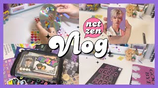 ♡̶ mini vlog #01 *:･ﾟ  แปะสติ๊กเกอร์ , แต่งกระเป๋า thence , แกะพัสดุการ์ดและตุ๊กตา 🧚🏻‍♀️🧸🛍