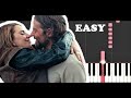 I'll Never Love Again - Lady Gaga & Bradley Cooper (SLOW EASY PIANO TUTORIAL)