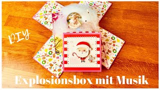 ☀️💞 Explosionsbox mit Musik I DIY ☀️💞