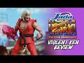 Jada Toys VIOLENT Ken Ultra Street Fighter 2 Action Figure Review - SDCC Exclusive