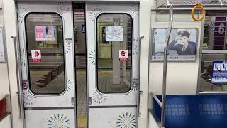 Osaka Metro 谷町線22系愛車8編成大日行きドア開閉シーン