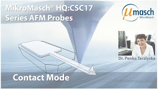 MikroMasch HQ Line CSC17 Contact Mode AFM Probes