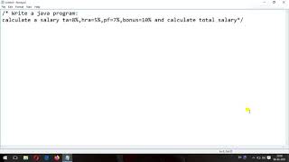 Java programm: calculate total salary.