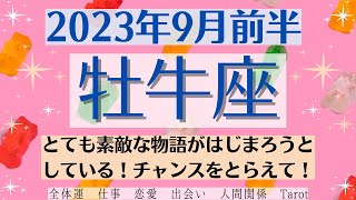 ✨おうし座♉9月前半🌈タロットリーディング│全体運・恋愛・仕事・人間関係