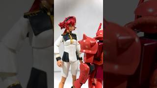 Char Zaku is a gentleman | stop motion #stopmotion#gundam#viral#fypシ#fyp#romantic#love#relationship