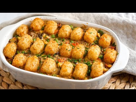 Delicious Vegetarian Tater Tot Dish Recipe