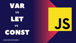 Variables: let, const & var | JavaScript Tutorial| Javascript interview questions and answers