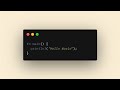 Rust HELLO WORLD EXAMPLE 👨‍💻 #shorts