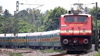 First Run Of Kochuveli Mumbai Garib Rath After A One Year Gap !!