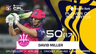 David Miller Absolutely MELTING IT! | CPL 2024