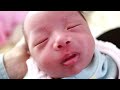 【母乳】おっぱい飲む赤ちゃん 生後１ヶ月breastfeeding baby 1month old baby