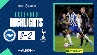 Extended PL Highlights: Albion 0 Spurs 2