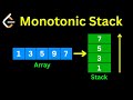 Monotonic Stack in 6 minutes | LeetCode Pattern