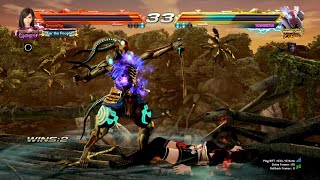 Have you ever punish Yoshimitsu Sword Poke Windmill Like That?