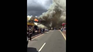 Large fire breaks out in Hemsby, Norfolk