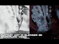 DAZ 3D TO BLENDER: FANTASY ART WORKFLOW VIDEO