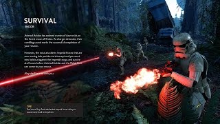 Star Wars Battlefront Solo Survival Master Difficulty On Endor