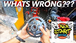 SPROCKET BEARING REPLACEMENT ON A ROYAL ENFIELD HIMALAYAN