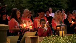 Family, friends hold candlelight vigil in honor of Giovanni Pelletier