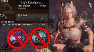 Starting Kusarigama only run (no Kasha/Yatsu-no-Kami) - Nioh 2