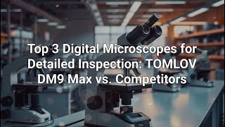 Top 3 Digital Microscopes For Detailed Inspection Tomlov DM9 Max Vs Competitors